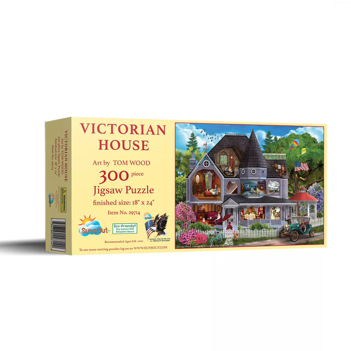 Sunsout Victorian House 300 Pc Jigsaw Puzzle 29714