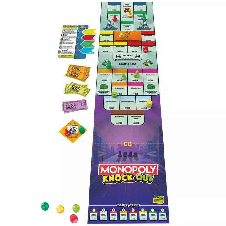 Monopoly Knockout Board Game