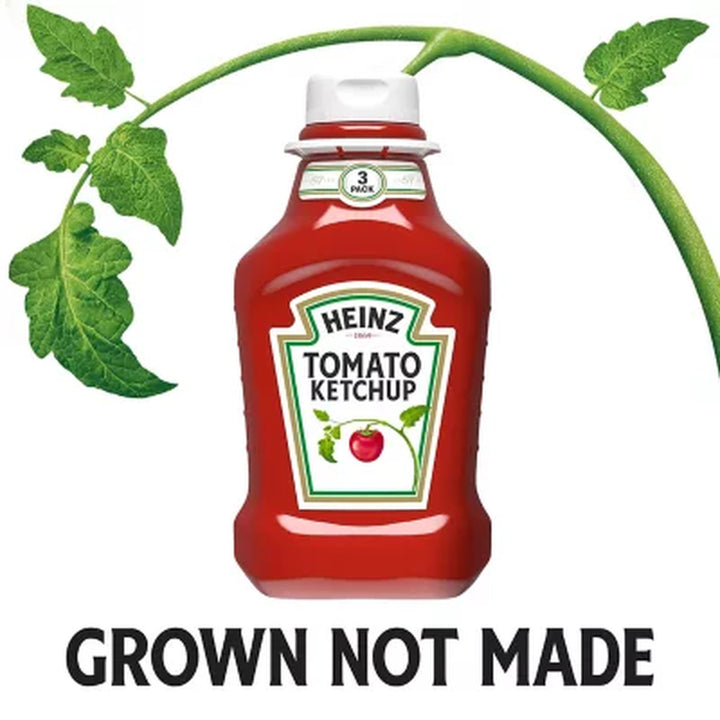 Heinz Original Tomato Ketchup Bottles, 44 Oz., 3 Pk.