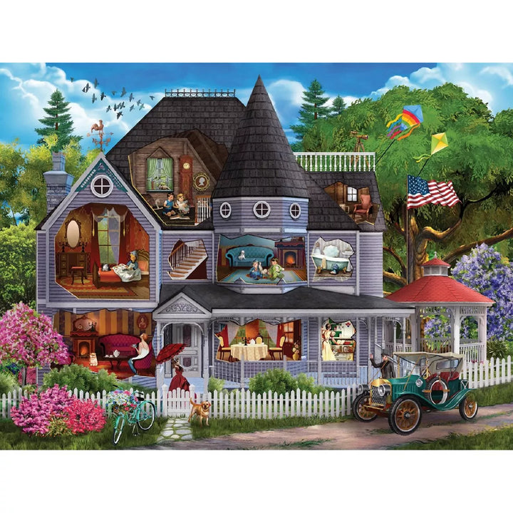 Sunsout Victorian House 300 Pc Jigsaw Puzzle 29714