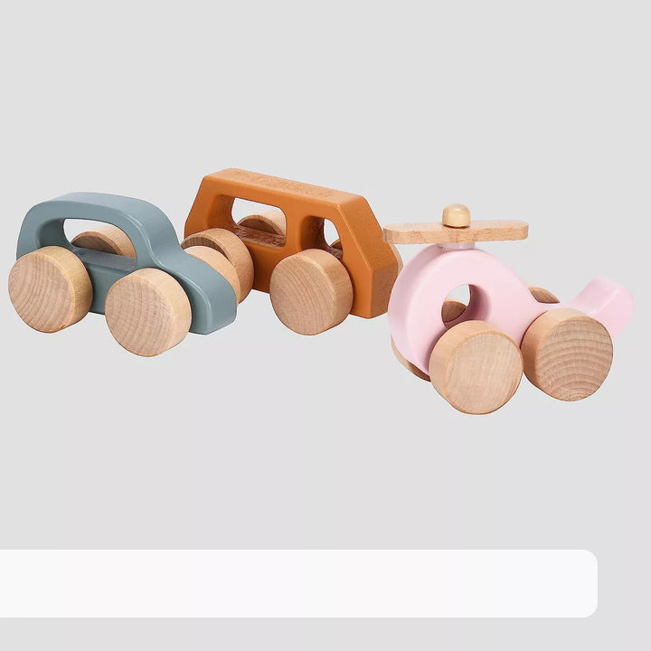 Childlike Behavior Wooden Car for Toddler