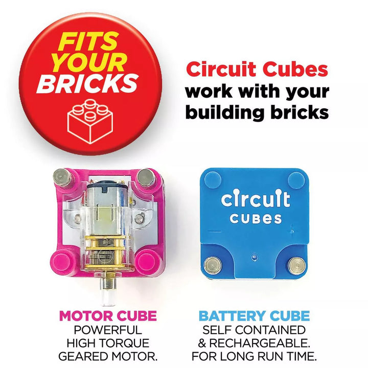 Circuit Cubes Kids STEM Toy Kit - Mechs Move