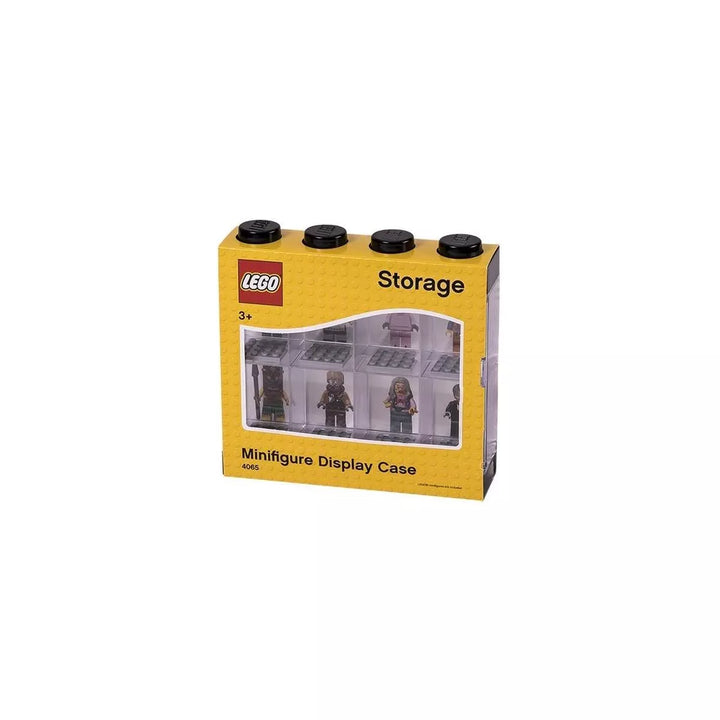 LEGO Minifigure Display Case Plastic Black