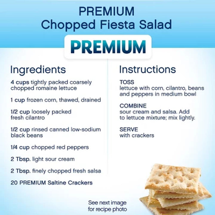 Premium Original Saltine Crackers 12 Pk.