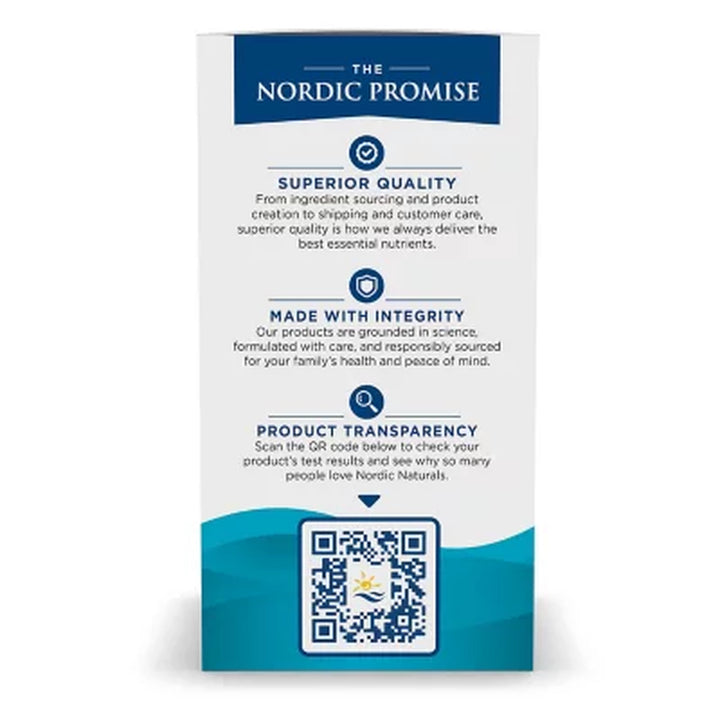 Nordic Naturals Ultimate Omega Softgels 1280 Mg Fish Oil 100 Ct.