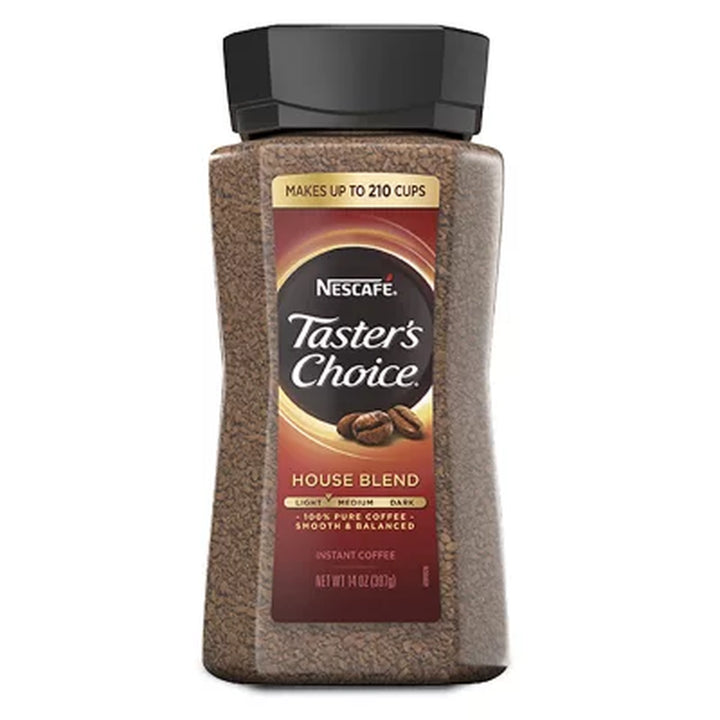 NESCAFE Taster'S Choice House Blend Instant Coffee 14 Oz.