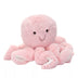 Lambs & Ivy Sea Dreams Pink Plush Octopus Stuffed Animal Toy - Bubbles