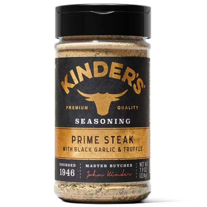 Kinder'S Prime Steak with Black Garlic and Truffle Seasoning, 7.9 Oz.