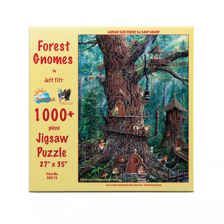 Sunsout Forest Gnomes 1000 Pc Large Pieces Jigsaw Puzzle 36510