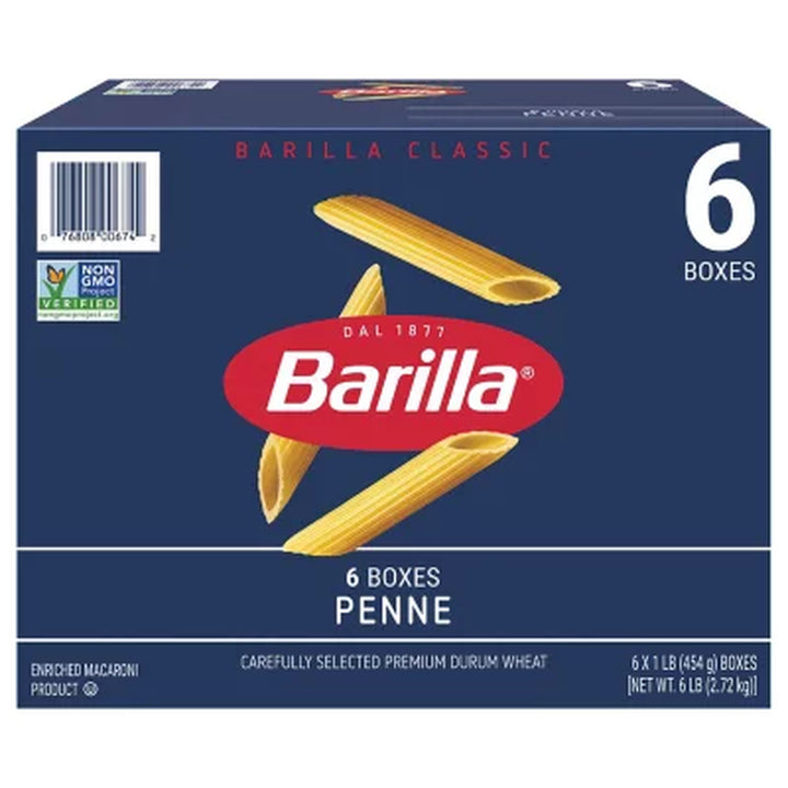 Barilla Classic Blue Box Pasta Penne 16 Oz., 6 Pk.