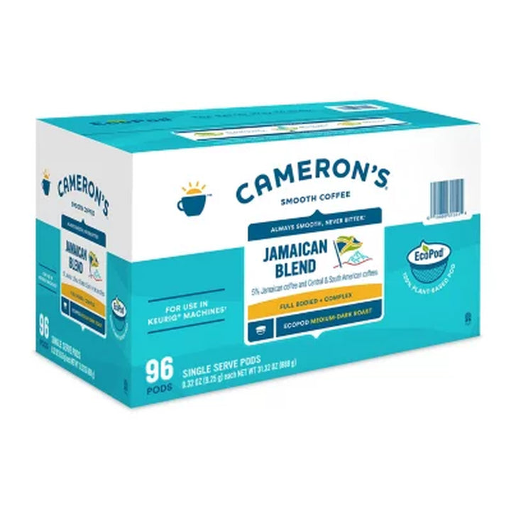 Cameron'S Coffee Single Serve Coffee Cups, Jamaican Blend 96 Ct.