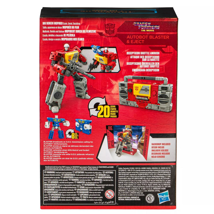 Transformers Autobot Blaster and Eject Action Figure Set - 2Pk (Target Exclusive)