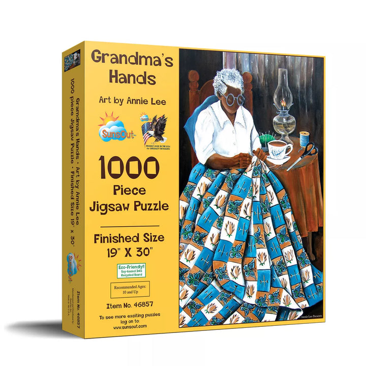 Sunsout Grandma'S Hands 1000 Pc Jigsaw Puzzle 46857