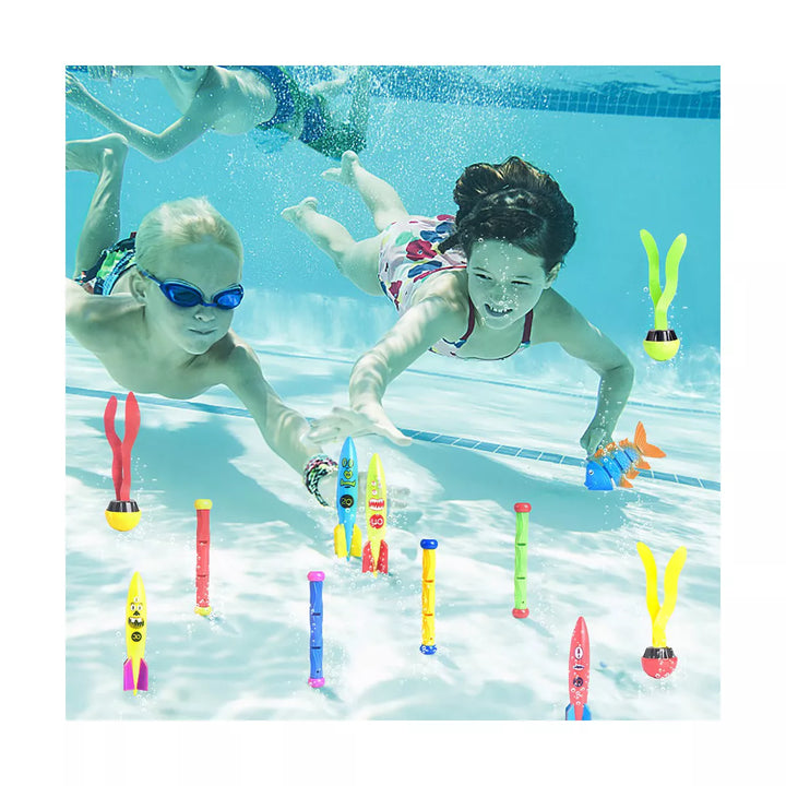 Fun Little Toys 34 PCS Diving Pool Toys