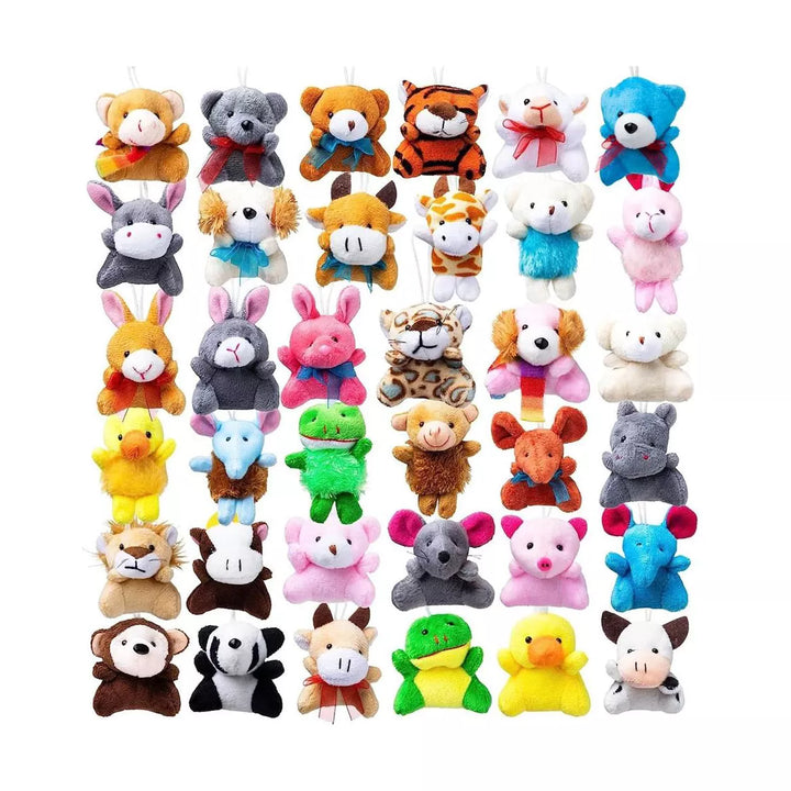 12/36/72Pcs Mini Sea Animal Plush Toys, 3” Stuffed Bulk for Kids Birthday Party Favors, Basket Stuff, Pinata Filler, Goodie Bag Fillers, School Prizes