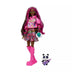 Barbie Extra Fashion Doll with Pink-Streaked Brunette Hair in Graphic Hoodie with Accessories & Pet