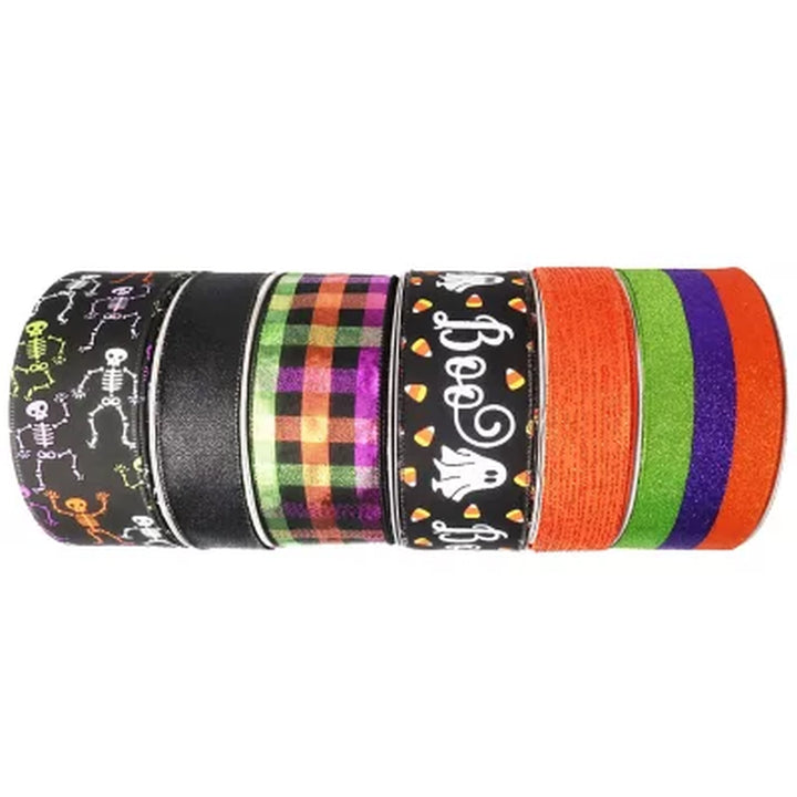 Member’S Mark Premium Wired Halloween Ribbon, 6 Pk.