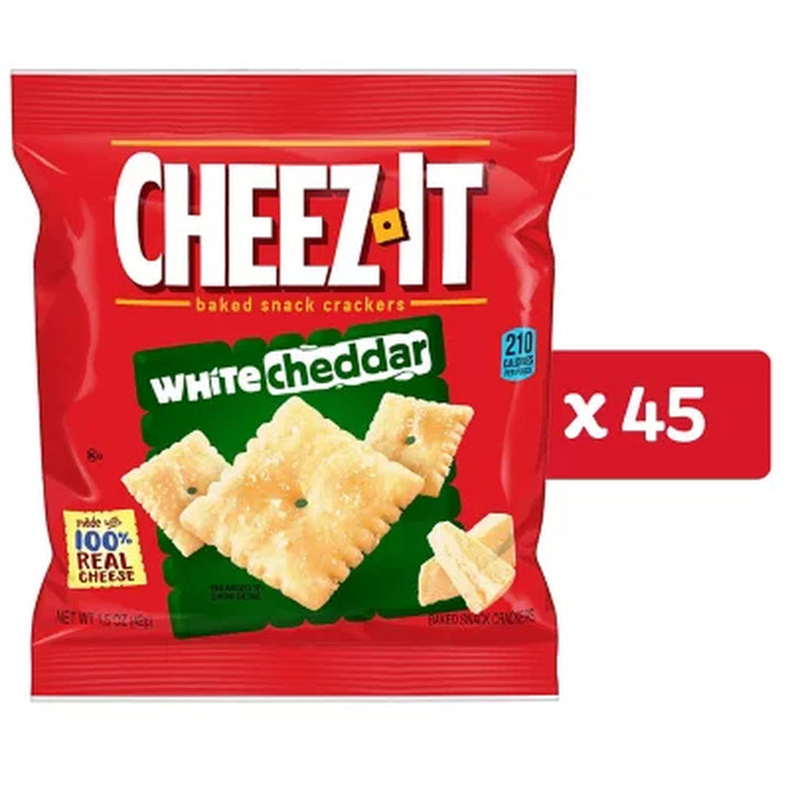 Cheez-It White Cheddar Snack Packs 1.5 Oz., 45 Pk.
