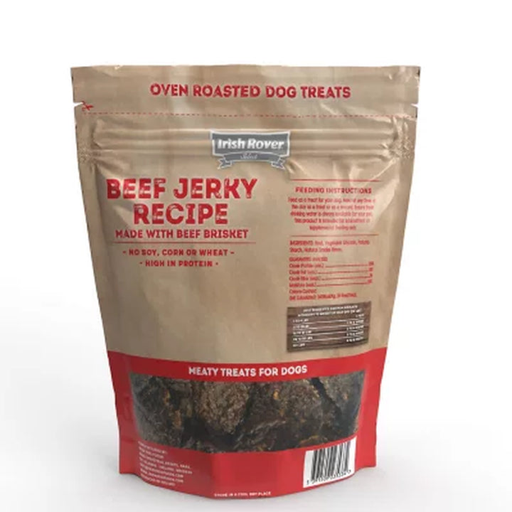 Irish Rover Beef Jerky Recipe Meaty Dog Treats, 48 Oz.