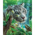 Sunsout White Tiger of Eden 1000 Pc Jigsaw Puzzle 21802