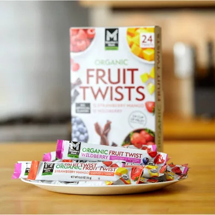 Member'S Mark Organic Fruit Twist, Variety Pack, 0.63 Oz., 24 Pk.