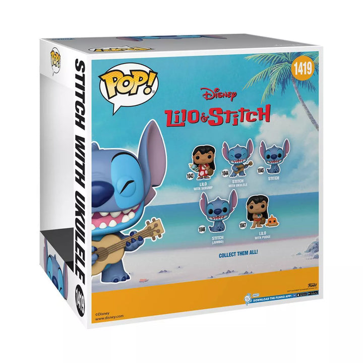 Funko POP! Lilo & Stitch: Stitch with Ukelele Vinyl Figure