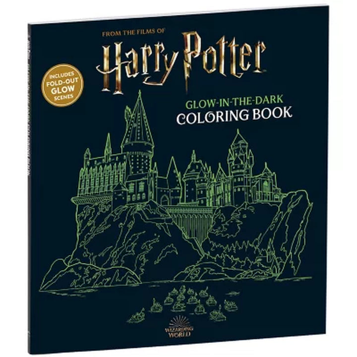 Harry Potter Glow in the Dark Coloring Book (Paperback)