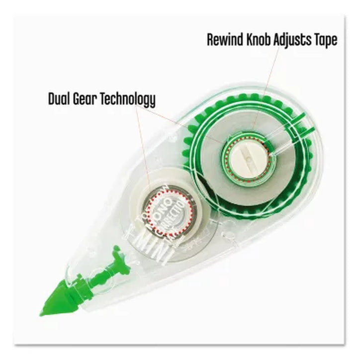 Tombow® MONO Mini Correction Tape, 1/6" X 315", Non-Refillable, 10Pk.