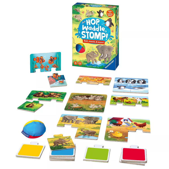 Ravensburger Hop Waddle Stomp! Board Game