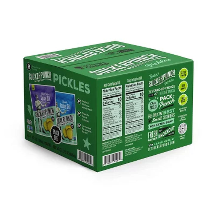 Sucker Punch Pickle Snack Pack 3.4 Oz., 8 Pk.