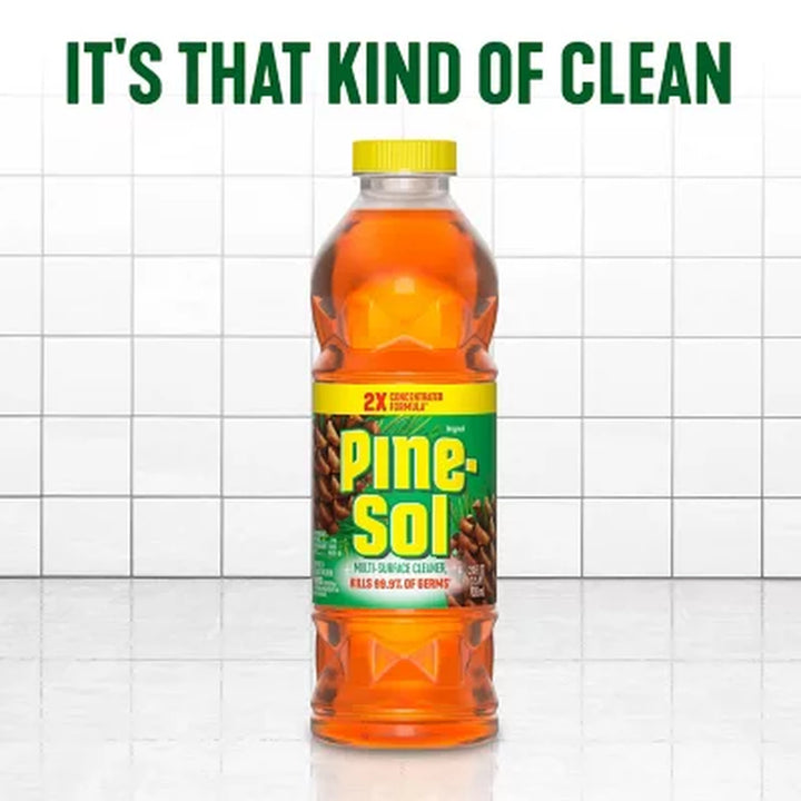 Pine-Sol Multi-Surface Cleaner, Pine Scent, 2 Ct., 120 Fl. Oz.