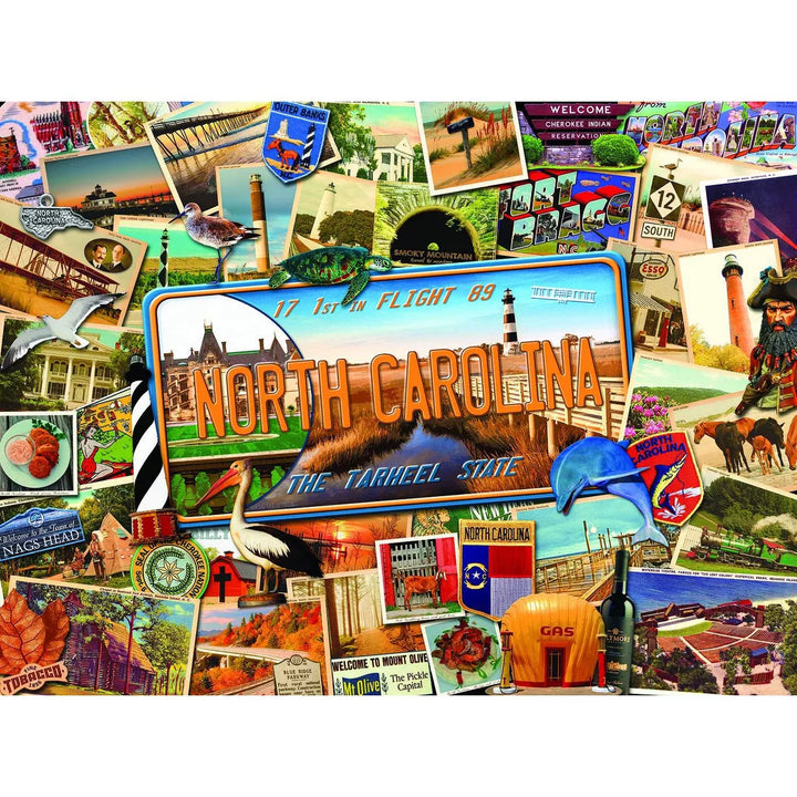 Sunsout North Carolina 1000 Pc Jigsaw Puzzle 70049