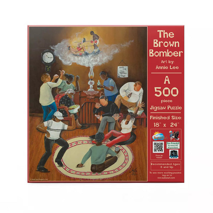 Sunsout the Brown Bomber 500 Pc Jigsaw Puzzle 46829