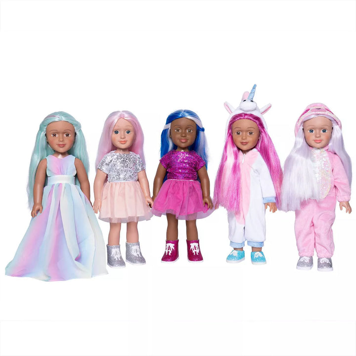 I'M a WOW Olivia the Ballerina 14" Fashion Doll with Color-Changing Hair