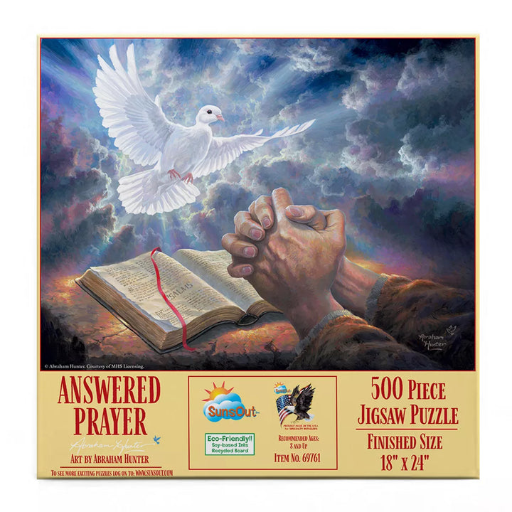 Sunsout Answered Prayer 500 Pc Jigsaw Puzzle 69761