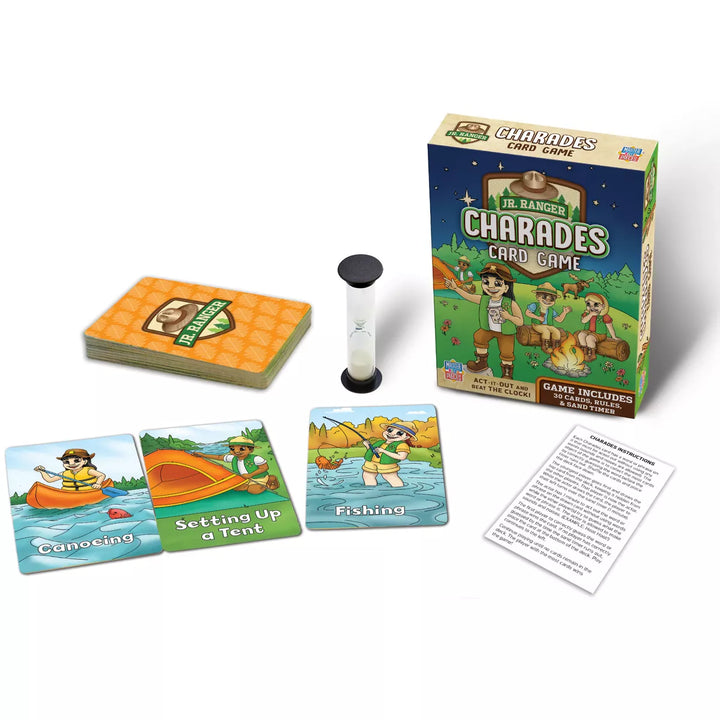 Masterpieces Kids Games - National Parks Jr Ranger - Charades Card Game.