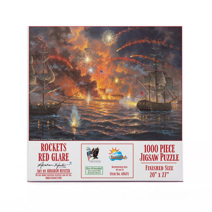 Sunsout Rockets Red Glare 1000 Pc Jigsaw Puzzle 69674