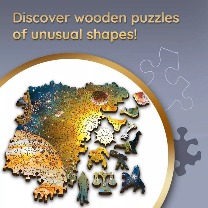 Disney Mickey & Minnie Holiday Wood Puzzle 160 Pc: Trefl, Creative Thinking, Wood Craft, Jigsaw, 12+