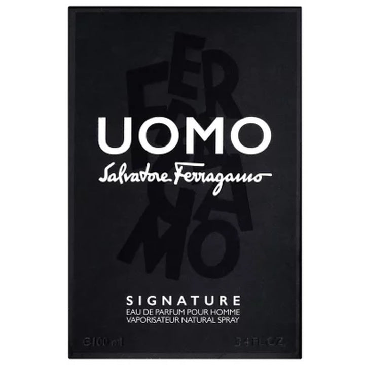 Uomo Salvatore Ferragamo Signature Eau De Parfum, 3.4 Fl Oz