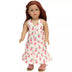 Sophia’S Pineapple Print Maxi Dress for 18" Dolls, Ivory