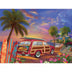 Sunsout Surfer Sunset 500 Pc Jigsaw Puzzle 31413