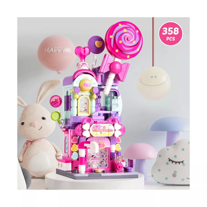 Fun Little Toys Building Blocks--Fantacy Sky Candy Shop