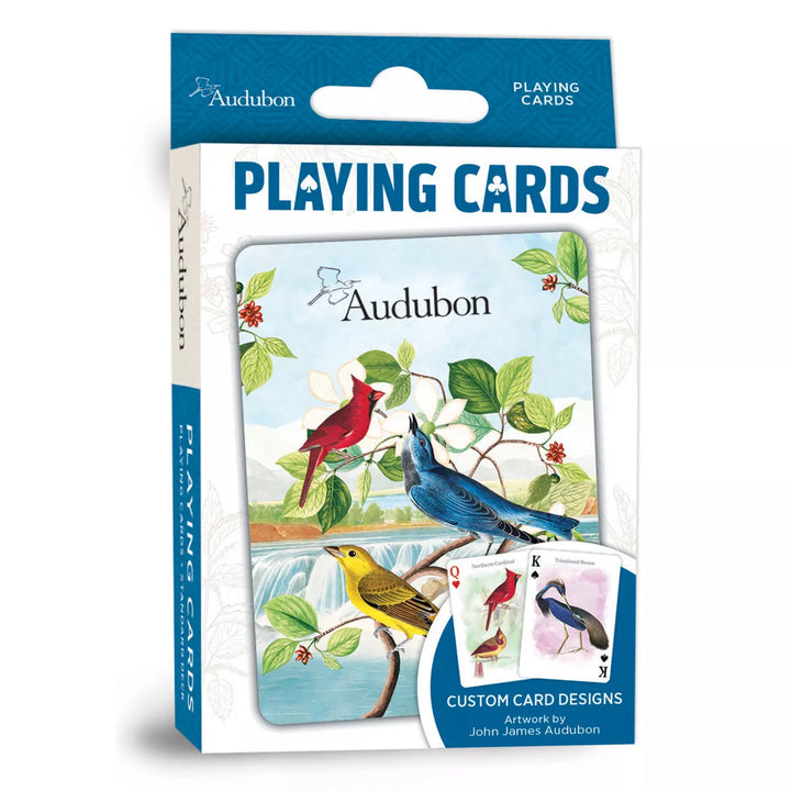 Masterpieces Officially Licensed Audubon Playing Cards - 54 Card Deck for Adults.