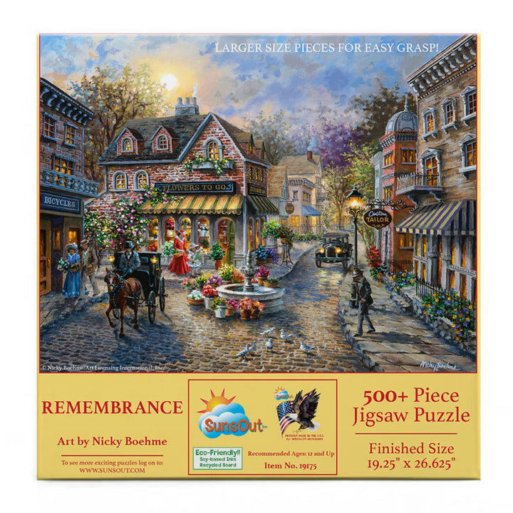 Sunsout Remembrance 500 Pc Large Piece Jigsaw Puzzle 19175