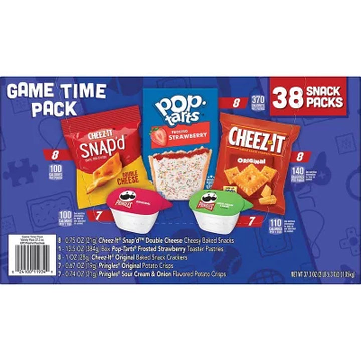 Kellogg'S Game Time Snacks, Variety Pack 38 Pk.