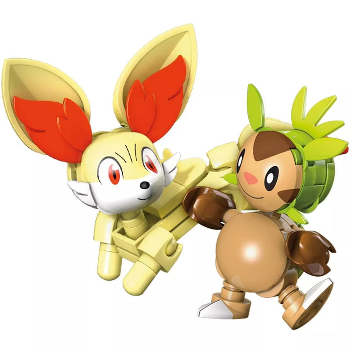 Mattel Mega Construx Pokémon Battle Pack | Chespin VS. Fennekin