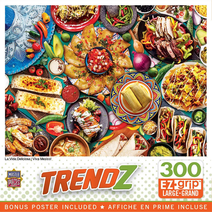 Masterpieces 300 Piece EZ Grip Jigsaw Puzzle - La Vida Deliciosa - 18"X24"