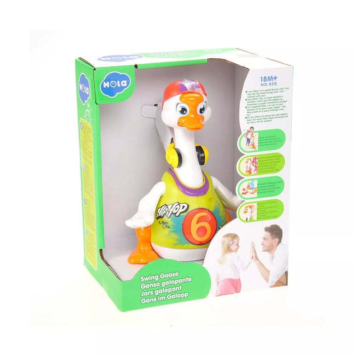 Ready! Set! Play! Link Dancing Hip Hop Goose Development Musical Toy with Lights and Sound