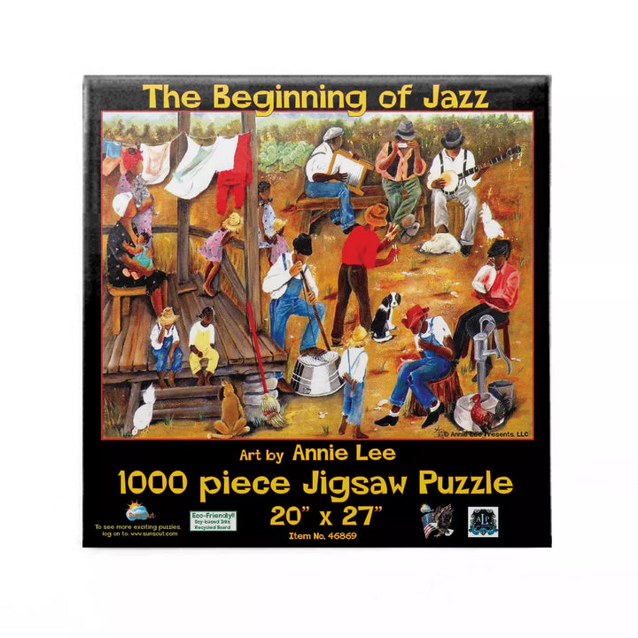 Sunsout the Beginning of Jazz 1000 Pc Jigsaw Puzzle 46846