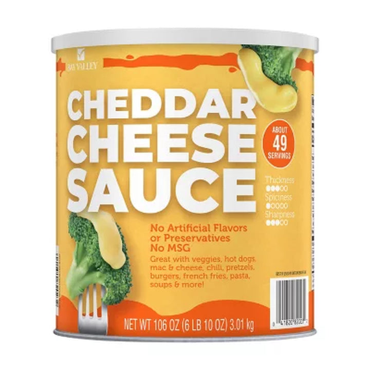 Bay Valley Cheddar Cheese Sauce 106 Oz.